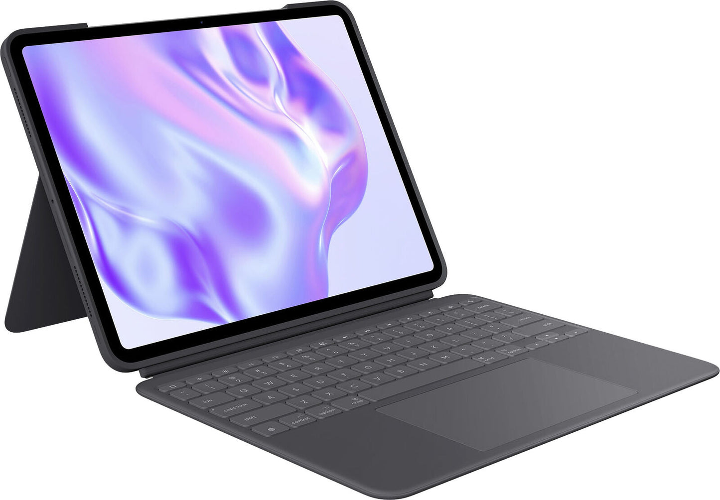 Logitech Combo Touch iPad Pro 13-inch (M4)(2024) Keyboard Case - Detachable backlit keyboard with kickstand, comfortable typing, multi-use mode - Graphite - Scuff Resistant, Scratch Resistant