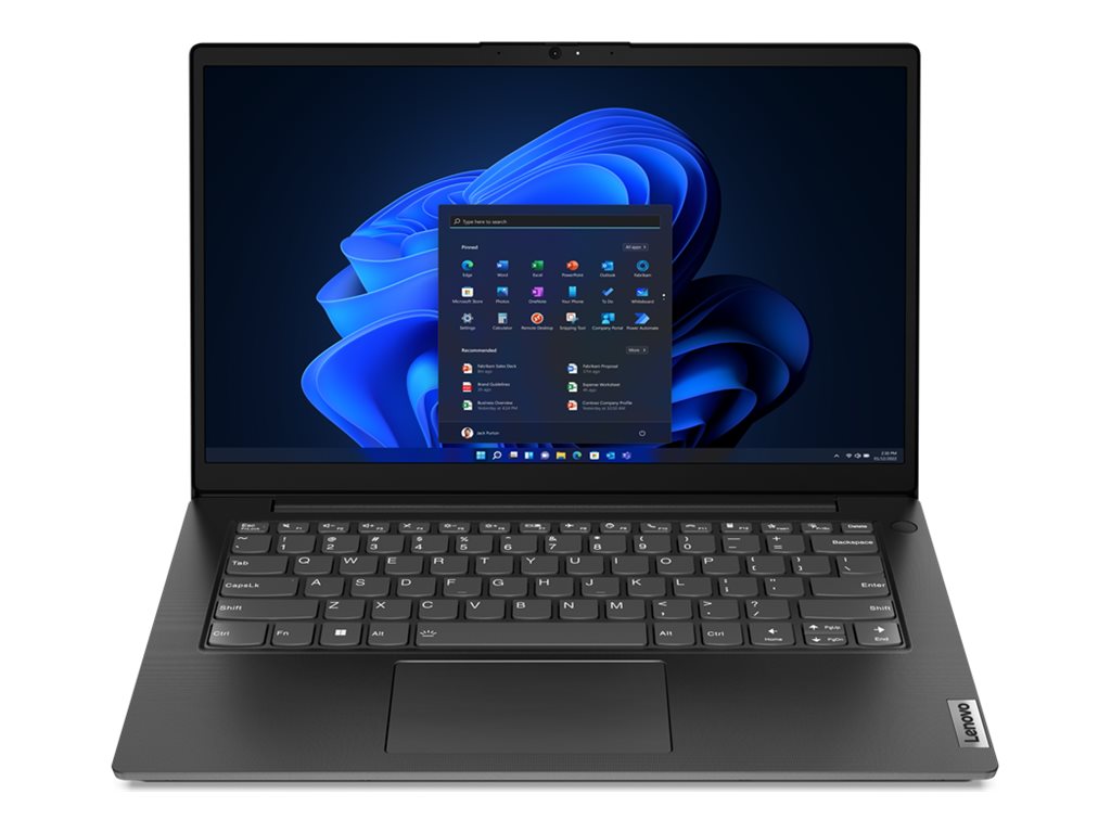 Lenovo V14 G4 ABP 83FG000KUS 14" Notebook - Full HD - AMD Ryzen 5 7430U - 8 GB - 256 GB SSD - English Keyboard - Business Black - AMD Chip - 1920 x 1080 - Windows 11 Pro - AMD Radeon Graphics - Twisted nematic (TN)