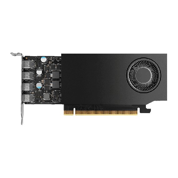 PNY NVIDIA RTX A400 VCNRTXA400ATX-PB 4 GB GDDR6 PCIe Gen 4 Graphics Card