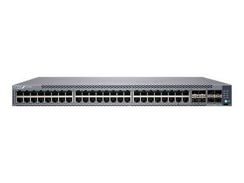 Juniper EX4100-48P Ethernet Switch - 48 Ports - Manageable - 10 Gigabit Ethernet, Gigabit Ethernet, 25 Gigabit Ethernet - 10/100/1000Base-T, 10GBase-X, 25GBase-X - TAA Compliant - 3 Layer Supported - Modular - 740 W PoE Budget