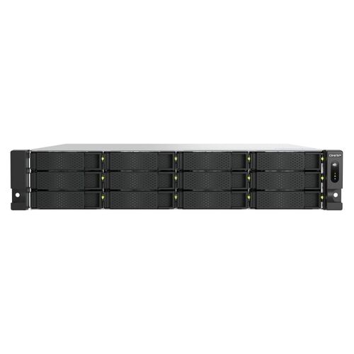 Qnap TS-H1277AXU-RP-R7-32G 12-Bay, Ryzen7 CPU,32 GB DDR5, 550W RP Enterprise NAS