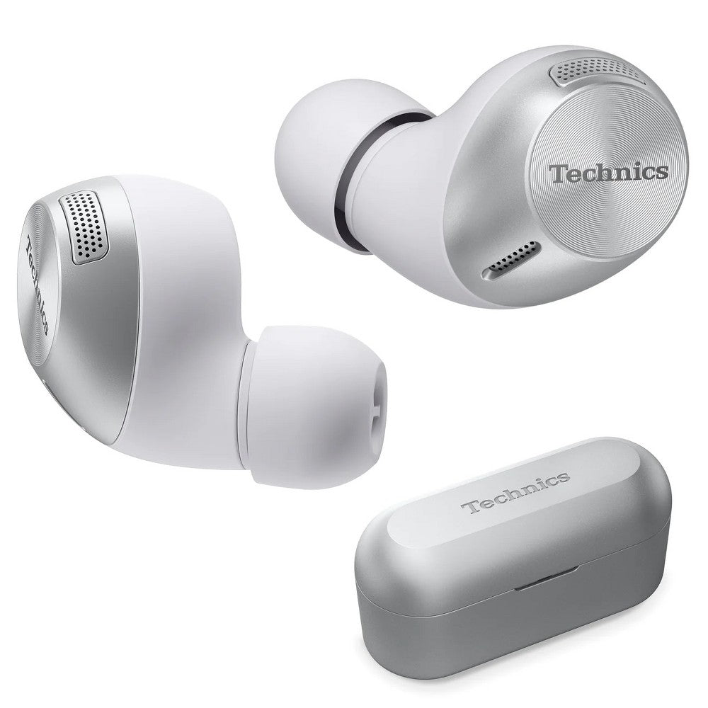 Technics HiFi True Wireless Multipoint Bluetooth Earbuds II, Active Noise Cancelling, 3 Device MultiPoint Connectivity, Impressive Call Quality, LDAC Compatible, EAH-AZ40M2-S