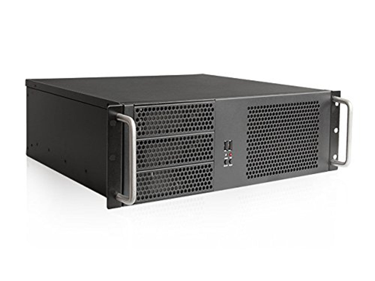 iStarUSA 3U Compact Rackmount Chassis Compatible With PS2 Power Supply