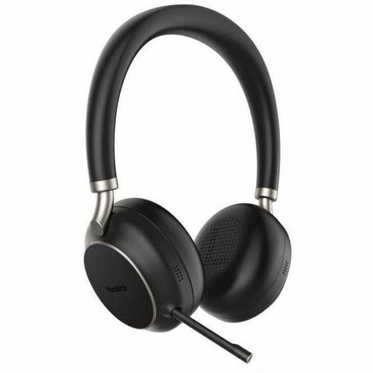 Yealink BH76 Headset - Microsoft Teams Certification - Stereo - USB Type A - Wired/Wireless - Bluetooth - 98.4 ft - 20 Hz to 20 kHz - Over-the-head - Binaural - Supra-aural - 3.94 ft Cable