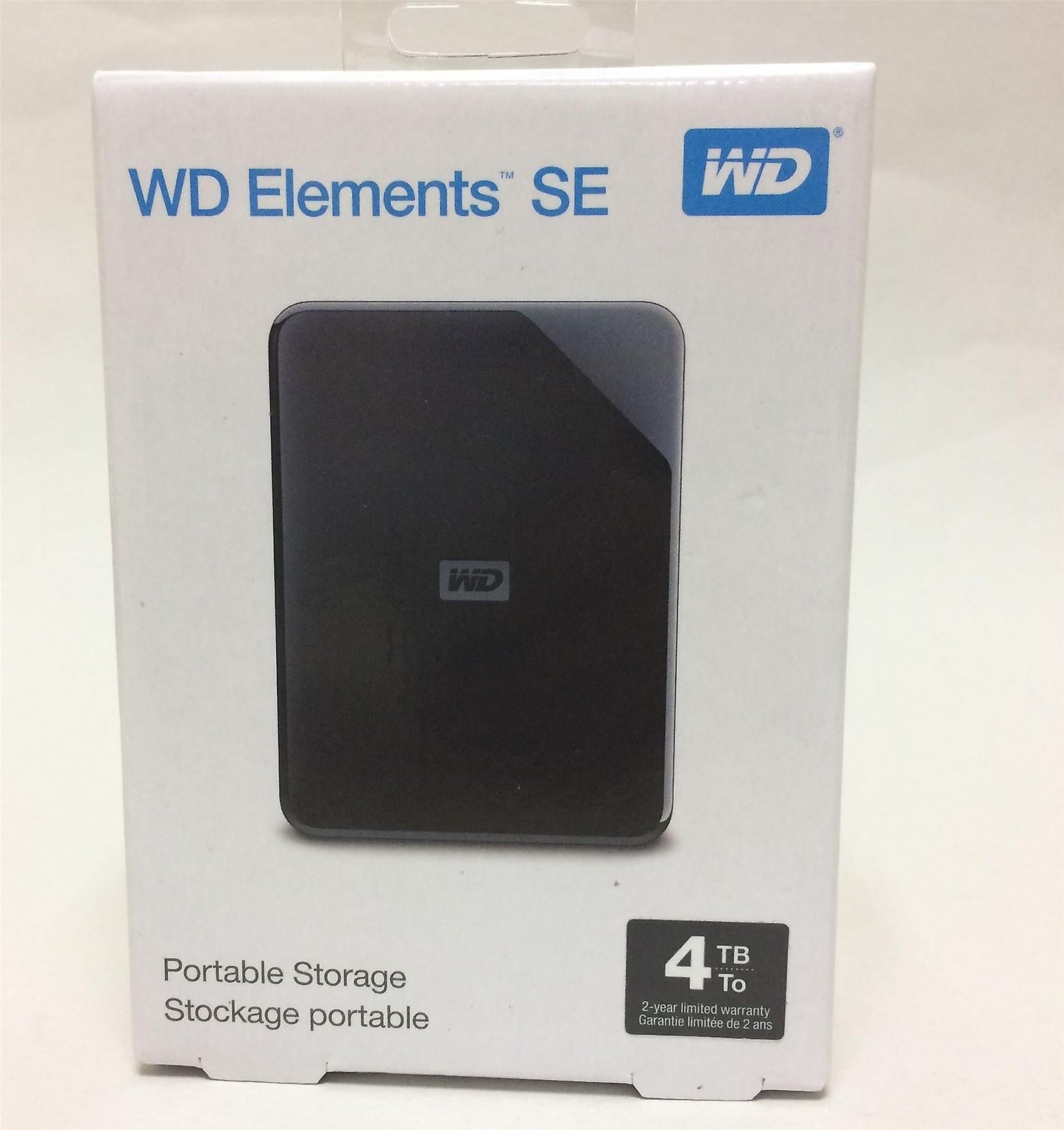 Western Digital WD Elements SE 4TB Black External Hard Drive WDBJRT0040BBK-WESN