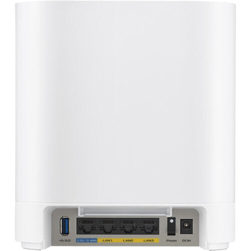 Asus ExpertWiFi EBM68 Wi-Fi 6 IEEE 802.11 a/b/g/n/ac/ax Wireless Router - Tri Band - 975 MB/s Wireless Speed - 3 x Network Port - 1 x Broadband Port
