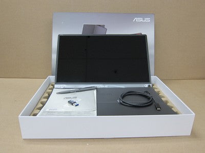 OPEN BOX - Asus 15.6" Screen LCD Monitor Black (MB16AC), Black 15.6-Inch 15.6" IPS FHD USB Type A & C