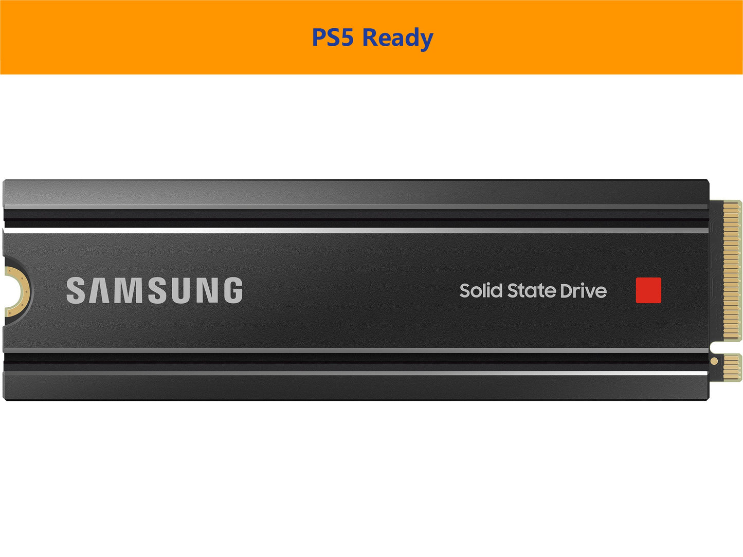 SAMSUNG 980 PRO SSD with Heatsink 1TB, PCIe 4.0 M.2 2280, Speeds Up-to 7,000MB/s, Best for High End Computing, Workstations and Compatible with Playstation5 (MZ-V8P1T0CW)