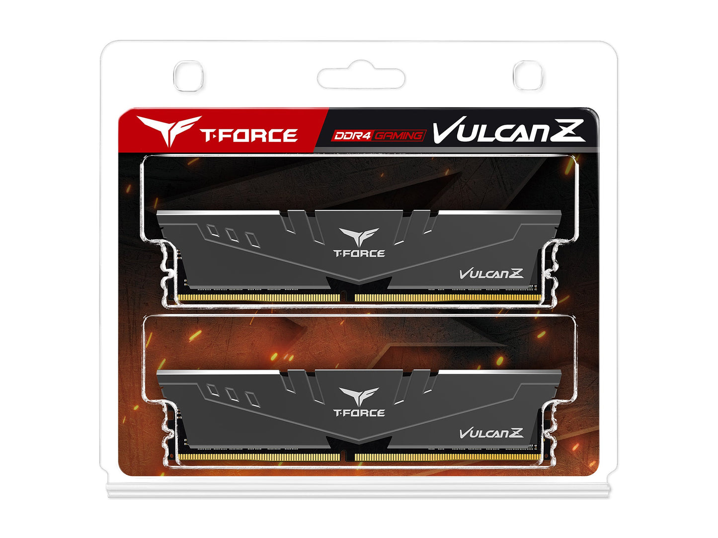 Team T-FORCE VULCAN Z 64GB (2 x 32GB) DDR4 3200 (PC4 25600) Intel XMP 2.0 Desktop Memory Model TLZGD464G3200HC16FDC01