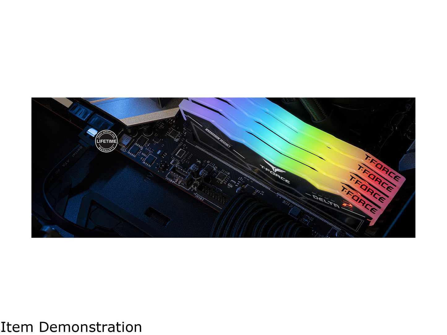 Team Group 16GB (2 x 8GB) 288-Pin PC RAM DDR5 6000 (PC5 48000) Memory Model FF3D516G6000HC38ADC01