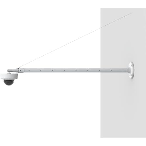 Axis 01189-001 1.8 m T91B53 Telescopic Ceiling Mount Bracket for Surveillance Camera - Off White