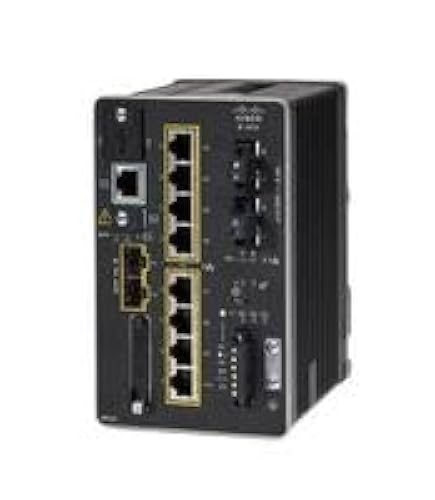 CISCO Catalyst IE-3200-8P2S Rugged Switch - 8 Ports - Manageable - 3 Layer Supported - Modular - Twisted Pair, Optical Fiber - DIN Rail Mountable