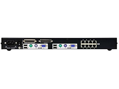 ATEN KH2508A 8-port Cat 5 High-Density KVM Switch with Kit