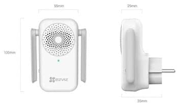 EZVIZ Wireless Doorbell Chime for DB1C