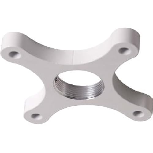 Chief 5" Designer Ceiling Plate with 1-1/2" NPT Opening (White)