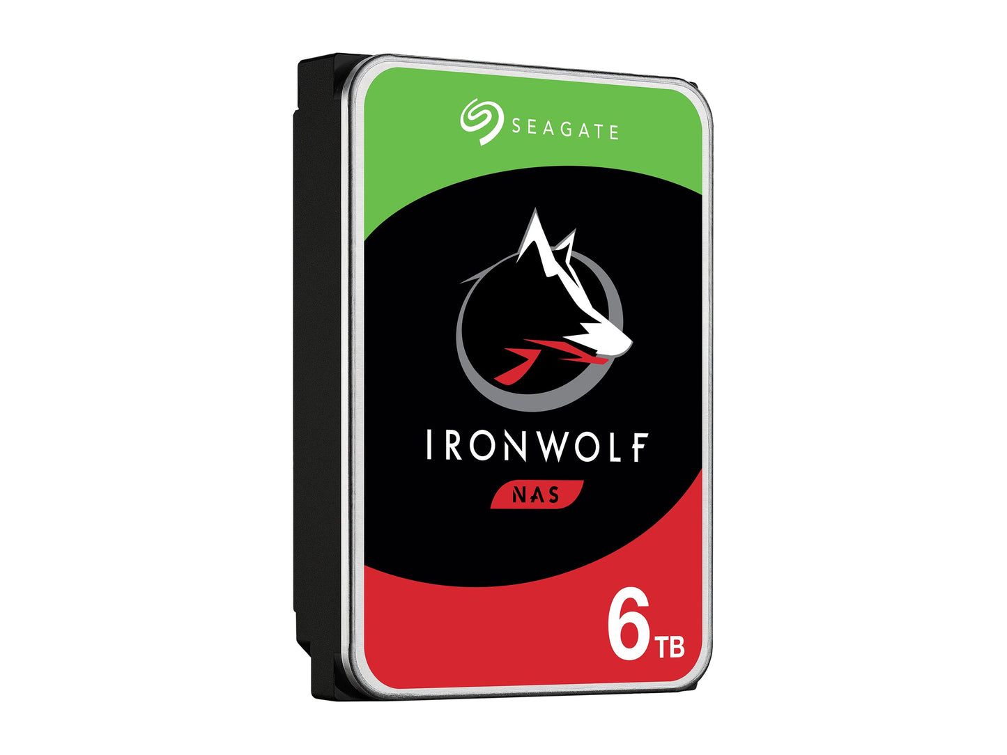 Seagate IronWolf ST6000VN001 6TB 5400 RPM 256MB Cache SATA 6.0Gb/s 3.5 Internal Hard Drive Bare Drive