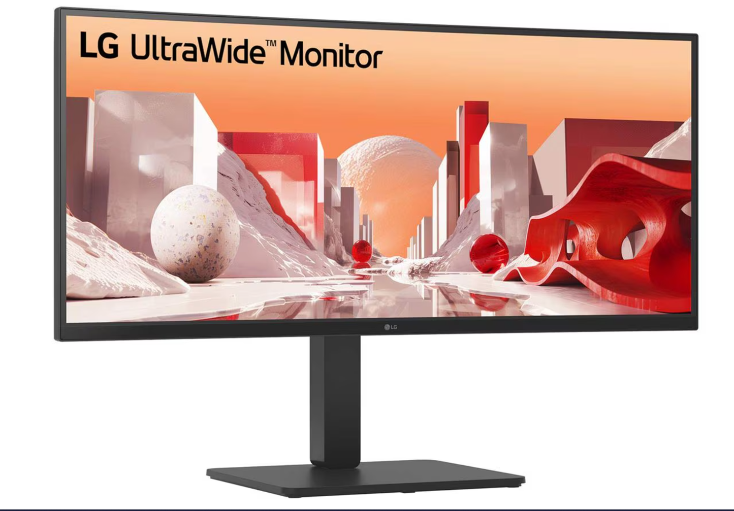 LG 34" UltraWide QHD Curved IPS Monitor with USB Type-C 34BA75QE-B
