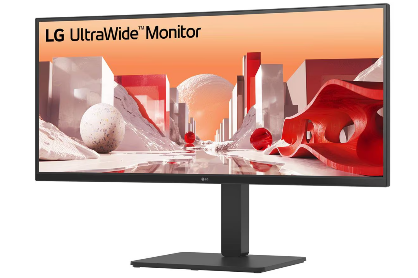 LG 34" UltraWide QHD Curved IPS Monitor with USB Type-C 34BA75QE-B