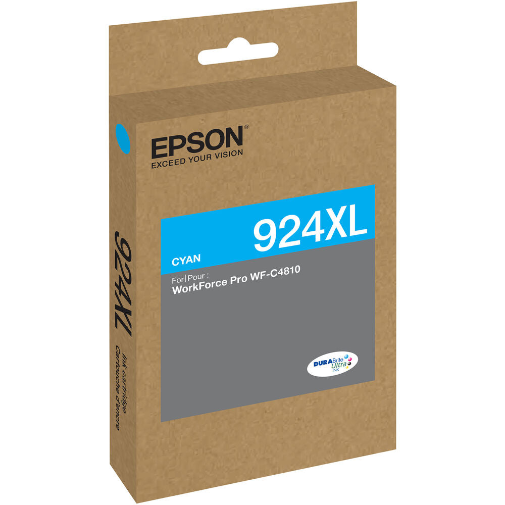 Epson 924xl Original High Yield Inkjet Ink Cartridge - Cyan T924XL220