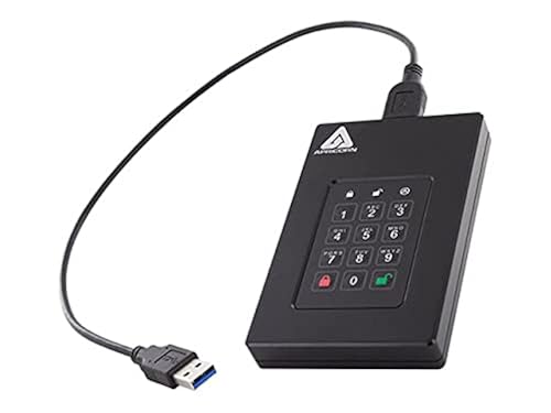 Apricorn Aegis Fortress L3 - FIPS Validated, 1TB SSD USB 3.0 Hardware Encrypted Portable Drive