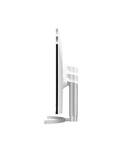 LG UHD IPS Monitor 32” UHD (3840 x 2160) Display, DCI-P3 95% Color Gamut, 3-Side Virtually Borderless Display, Height/Tilt Adjustable Stand, Built-in Speaker, 32UN650K-W, White Height Adjustable White 32"