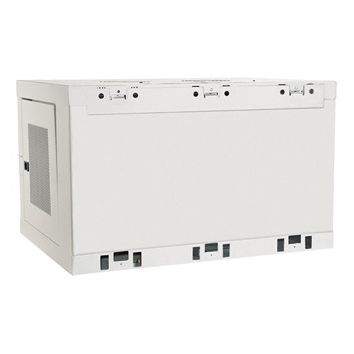 Tripp Lite 16-Port USB Charging Station Cabinet for Ipad & Android, Charge & Sync, Wall Mount, White (CS16USBW) Station (White) 16 USB Port