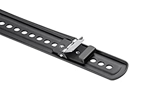 Atdec TH-3060-LPF Ultra-Slim Wall Mount for Flat Screen Displays with Locking Mechanism for Displays up to 143-Pound, Black