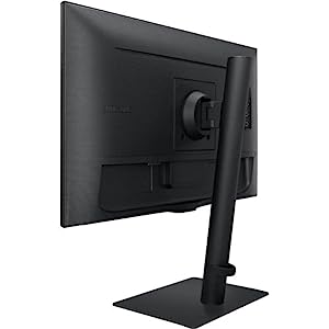 SAMSUNG ViewFinity S60UA Series 24-Inch WQHD Monitor, 75Hz, IPS Panel, USB-C, HDR10 (1 Billion Colors), Height Adjustable Stand, TUV-Certified Intelligent Eye Care (LS24A608UCNXGO)