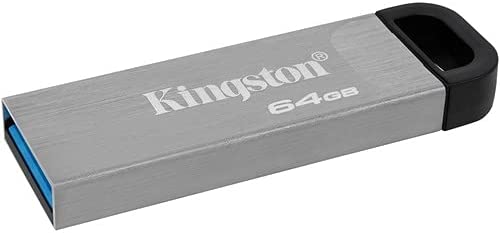 Kingston DataTraveler Kyson 64GB USB 3.2 Metal Flash Drive (DTKN/64GB)