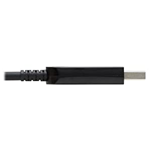Tripp Lite USB-A to USB-B Fiber Active Optical Cable AOC USB 3.2 Gen 1 20M (U328F-20M)