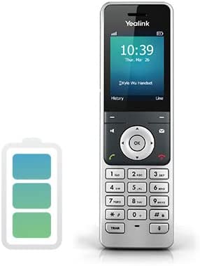 Yealink YEA-W56H HD DECT Expansion Handset for Cordless VoIP Phone and Device