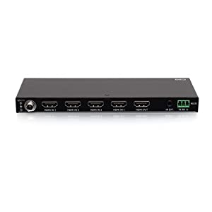 C2g/ cables to go C2G 4-Port HDMI Switch - 4K 60Hz - Ideal for Switching between Blu-ray players, gaming consoles, digital cable or satellite boxes and A/V receivers