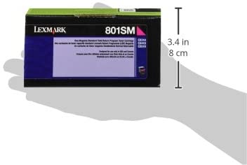 Lexmark 80C1SM0 Magenta Standard Yield Return Program Toner