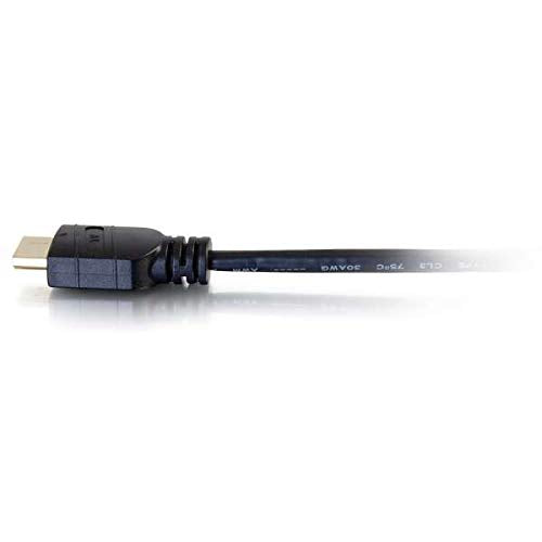 C2G 41412 4K Active High Speed HDMI Cable, 4K 60Hz, in-Wall CL3-Rated, Black (15 Feet, 4.57 Meters)