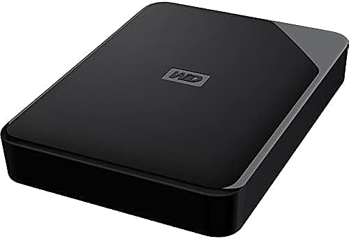 Western Digital Elements SE Portable External Hard Drive, 1TB, 64MB Cache, WDBEPK0010BB, Black