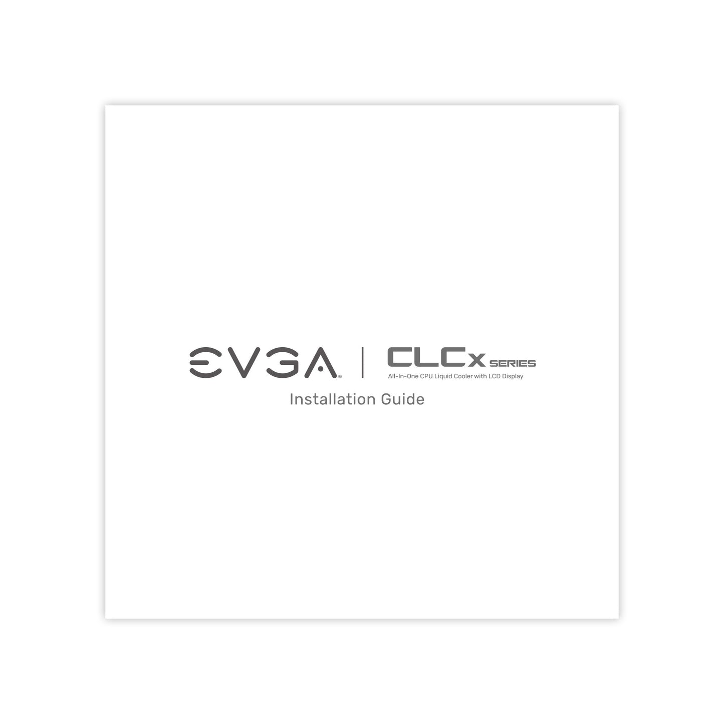 EVGA CLCx 360mm All-In-One LCD CPU Liquid Cooler, 3x 120mm PWM ARGB Fans, Intel, AMD, 5 YR Warranty, 400-HY-CX36-V1
