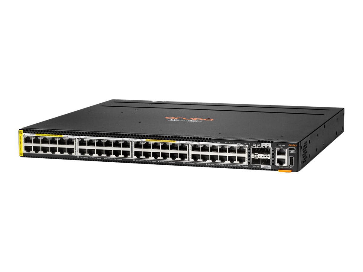 Aruba CX 6300 Layer 3 Switch R8S91A