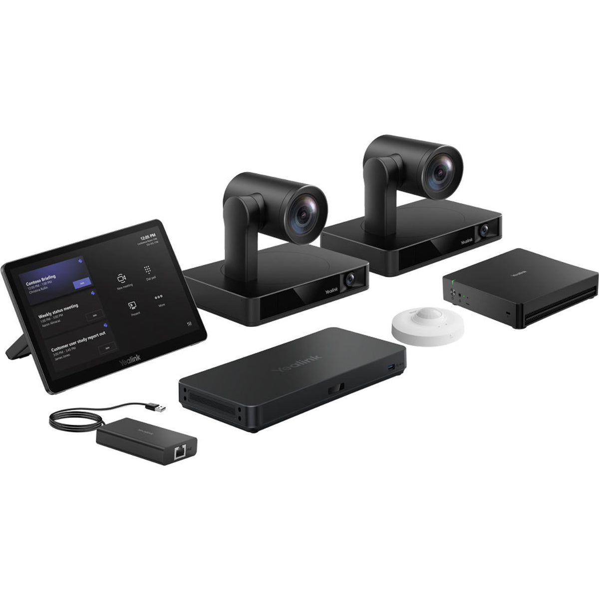 Yealink MVC S90-C5U-004 Microsoft Teams Rooms On Windows Bundle For Extra-Large Rooms
