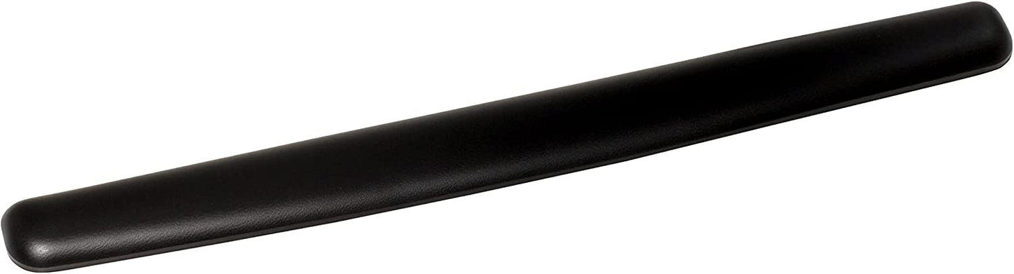 3M Keyboard and Mouse Wrist Rest, 25" Long, Ergonomic Gel with Antimicrobial Protection, Black Leatherette 25" Leatherette Cover - Dealtargets.ca