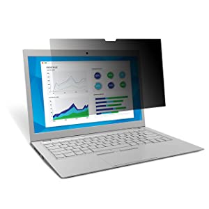 3M Privacy Filter Black - For 15.6" Widescreen LCD Notebook - 16:9 - Dust Resistant, Scratch Resistant - For 15.6" Widescreen LCD Notebook - 16:9 - Dust Resistant, Scratch Resistant - Dealtargets.ca
