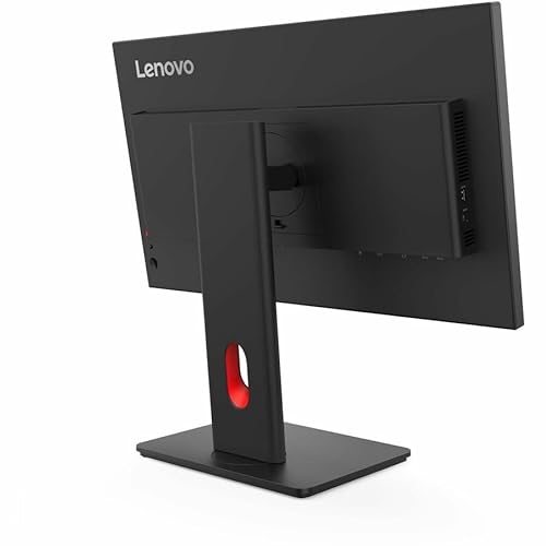 Lenovo ThinkVision T24-40 24" Class Webcam Full HD LED Monitor - 16:9 - Raven Black - 23.8" Viewable - in-Plane Switching (IPS) Technology - WLED Backlight - 1920 x 1080-16.7 Million Colors - 250 Ni