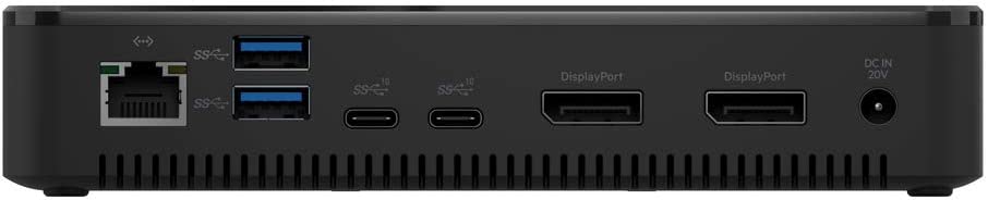 Belkin Thunderbolt 3 Dock Plus w/ 2.6ft Thunderbolt 3 Cable (Thunderbolt Dock for macOS and Windows) Dual 4K @60Hz, 40Gbps Transfer Speeds, 60W Upstream Charging