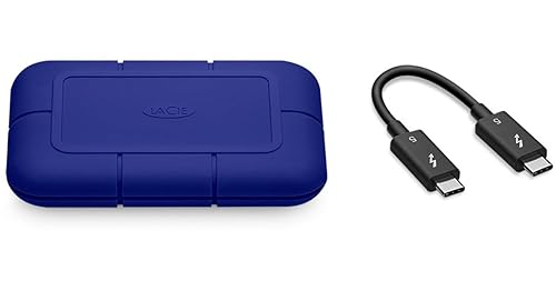LaCie Rugged SSD Pro5 4TB External SSD – TB5, speeds 6700/5300MB/s (STNA4000400)