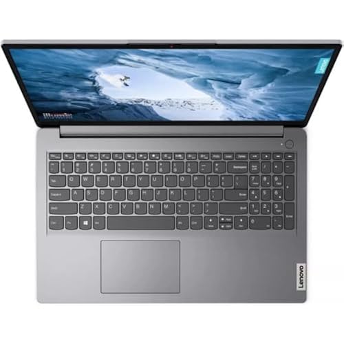 Lenovo IdeaPad 1i 15.6" HD Laptop - Intel Pentium N5030, 4GB RAM, 128GB eMMC, Windows 11 - Cloud Grey (82V70097CF)