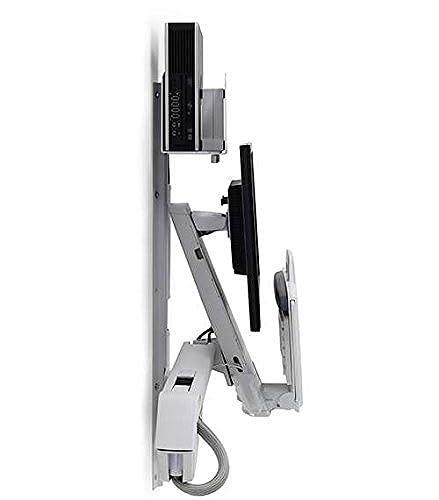 Ergotron 45-273-216 Bright White SV Combo ARM NO WS