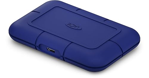 LaCie Rugged SSD Pro5 4TB External SSD – TB5, speeds 6700/5300MB/s (STNA4000400)