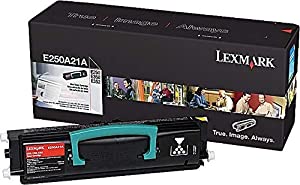 Lexmark E250A21A Toner Cartridge, Black - in Retail Packaging