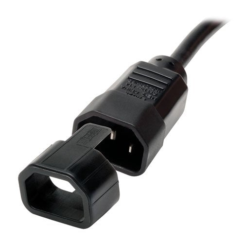Tripp Lite Eaton Series Plug-Lock Inserts (C14 power cord to C13 outlet), Black, 100 pack