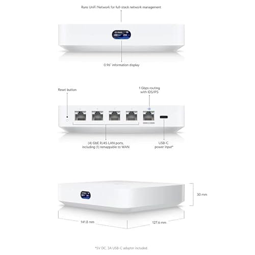 Ubiquiti Ucg-ultra Multiwan Unifi Cloud Gateway - Designed To Manage Over 30 Unifi Network Devices