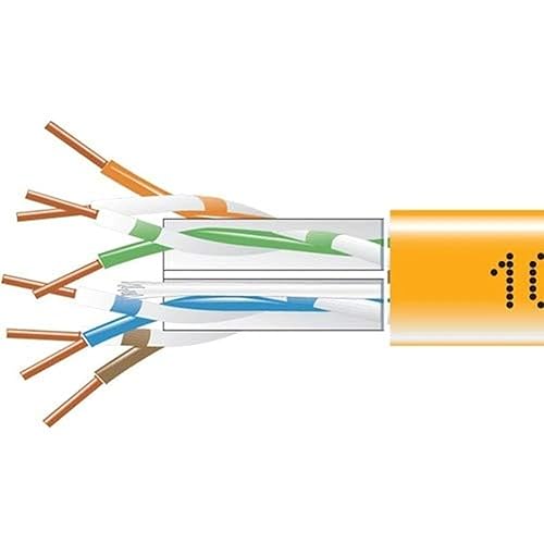 BLACK BOX NETWORK SRV - GIGATRUE 550 CAT6 Bulk PLN, Orange, 1000FT